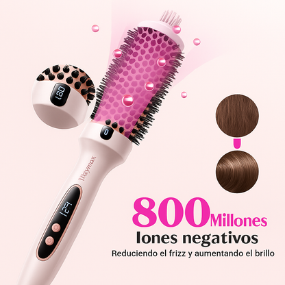 Wavytalk - Cepillo Térmico 2 en 1 para Alisar y Ondular el Cabello