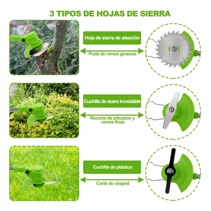Desbrazadora Podadora Recargable